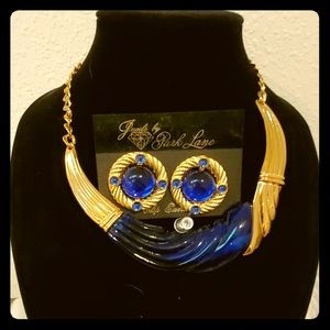 Vintage Park Lane Necklace and earrings clip ons